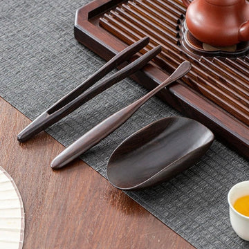 Black Rosewood tea scoop