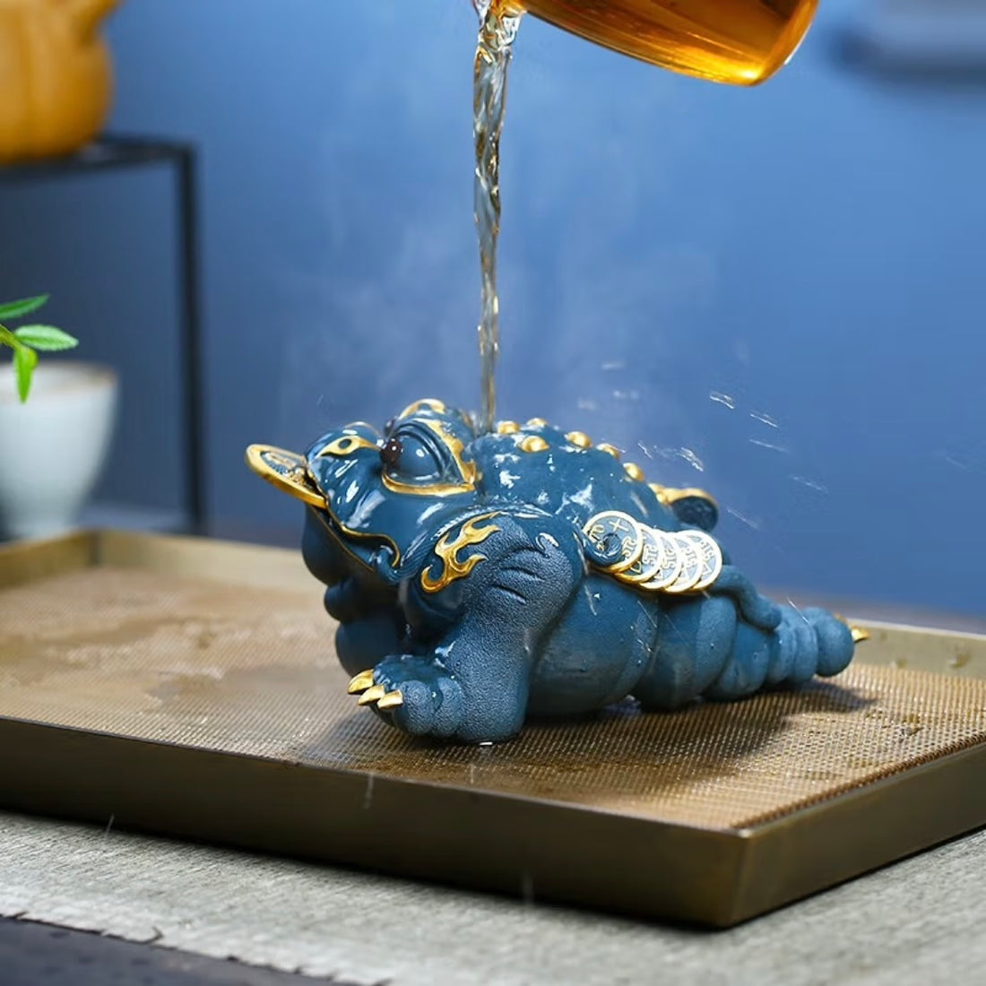 Golden Toad - Venom tea pet