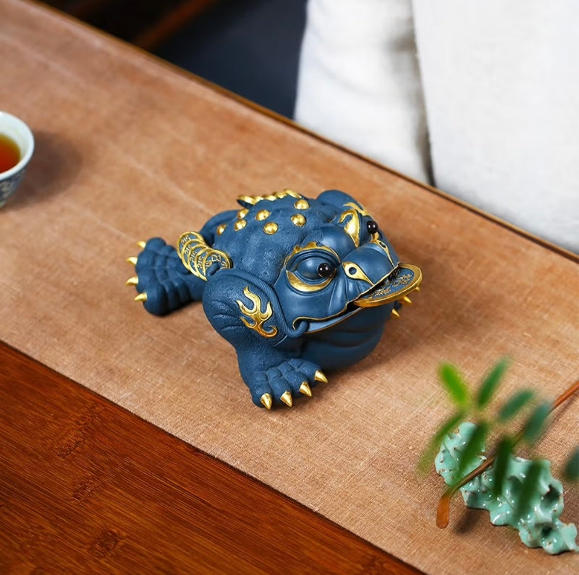 Golden Toad - Venom tea pet