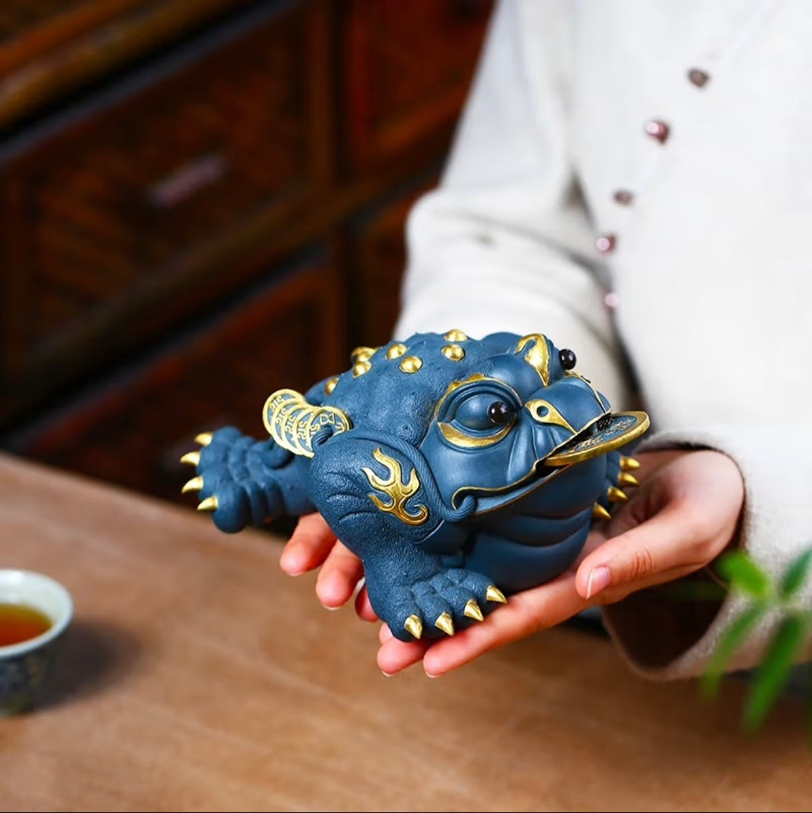 Golden Toad - Venom tea pet