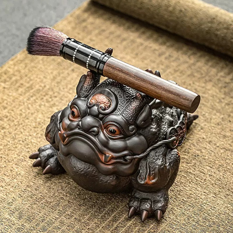 The Golden Toad Spirit Beast tea pet