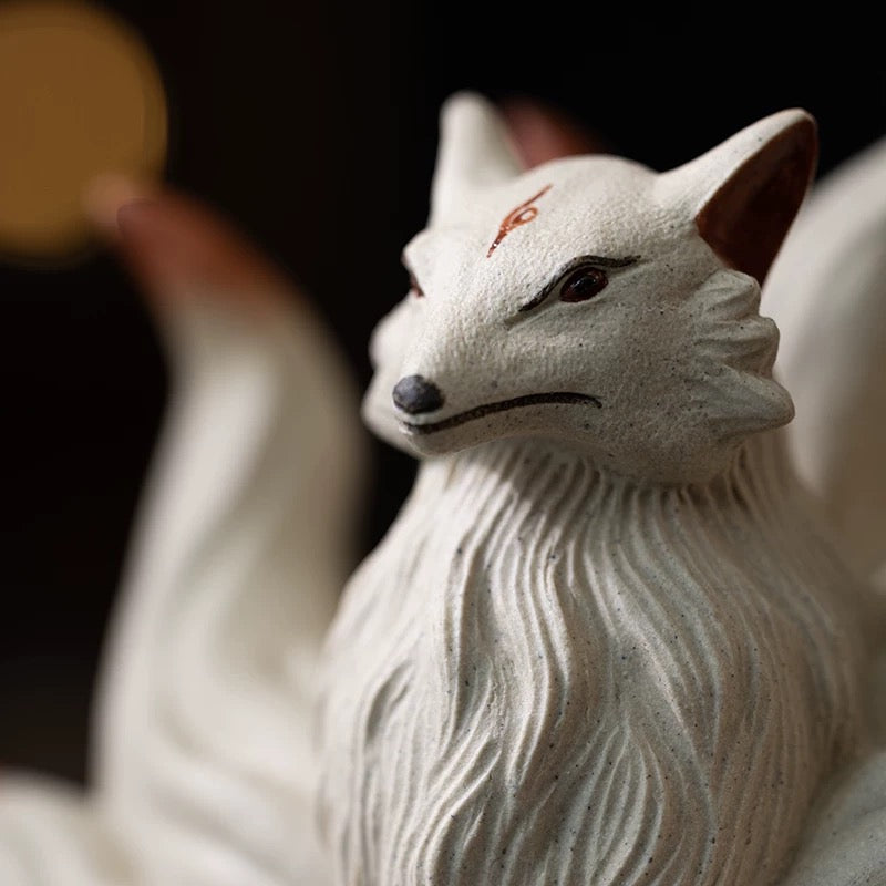 Nine-tailed Fox Fairy tea pet