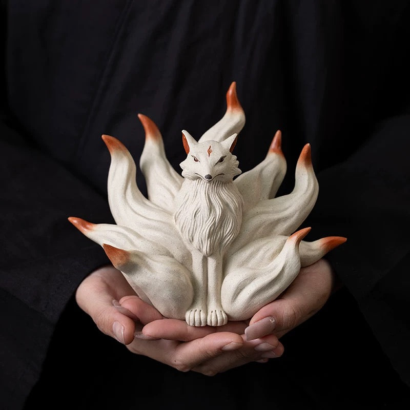 Nine-tailed Fox Fairy tea pet