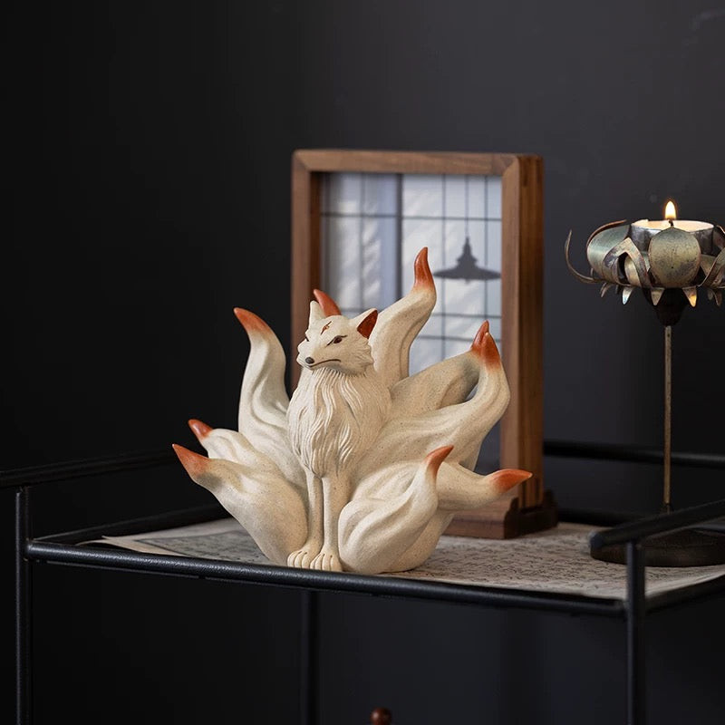 Nine-tailed Fox Fairy tea pet