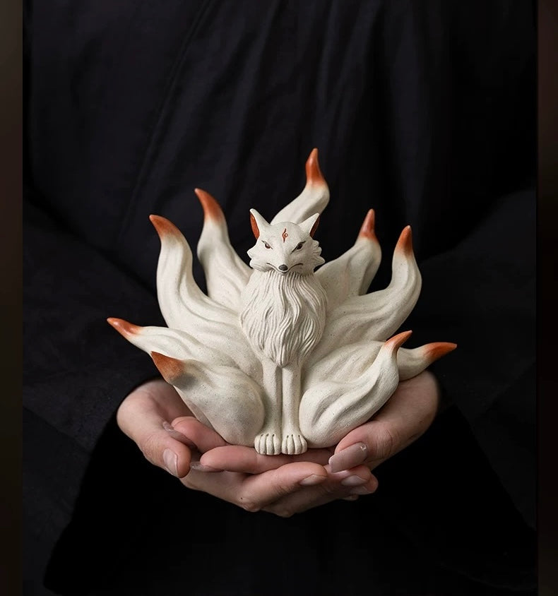 Nine-tailed Fox Fairy tea pet
