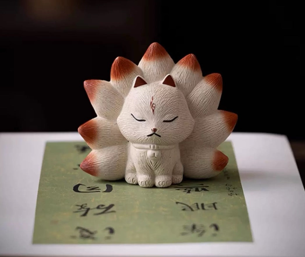 Nine-tailed Fox Fairy Baby tea pet