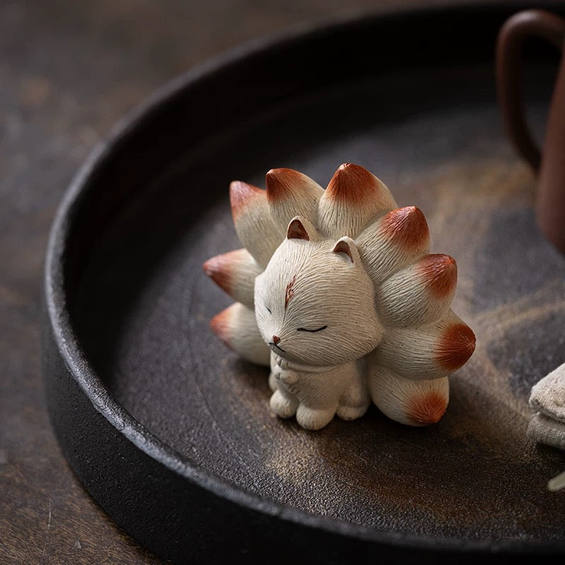 Nine-tailed Fox Fairy Baby tea pet