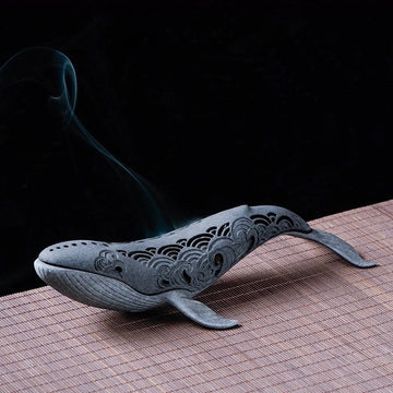 Whale incense burner