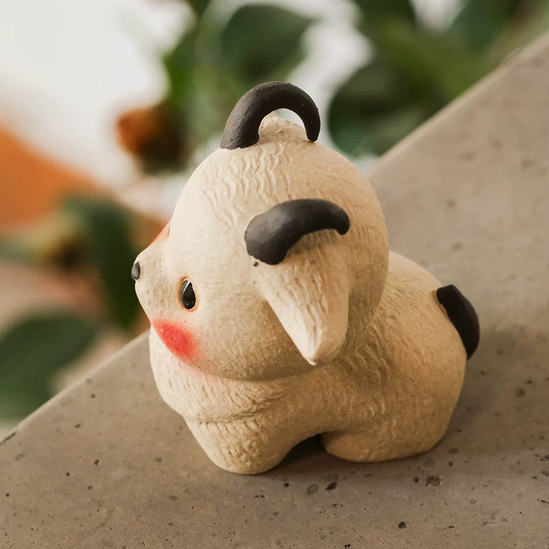 Cute Little Lamb tea pet