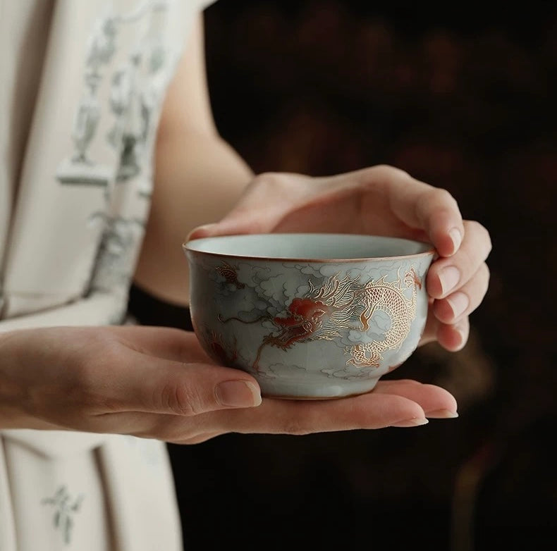 Dragon And Phoenix teacup