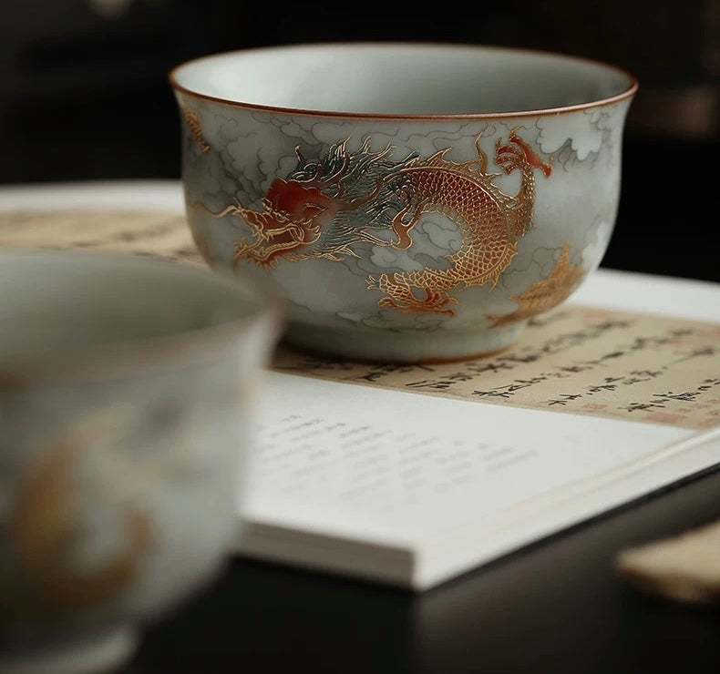 Dragon And Phoenix teacup