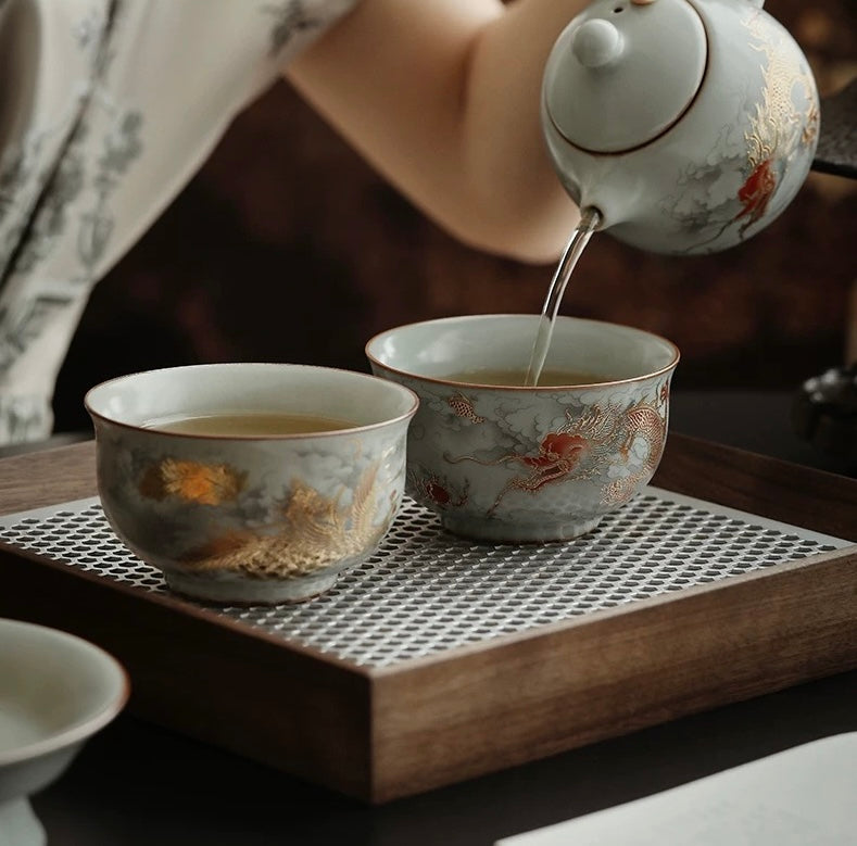 Dragon And Phoenix teacup