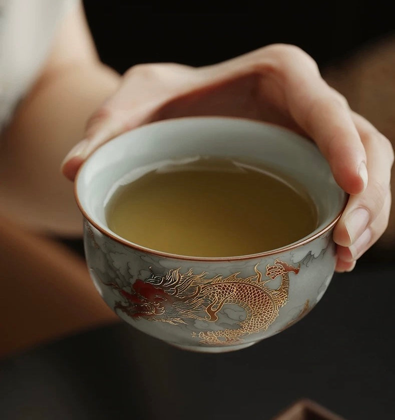 Dragon And Phoenix teacup
