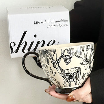Deer In The Forest mug