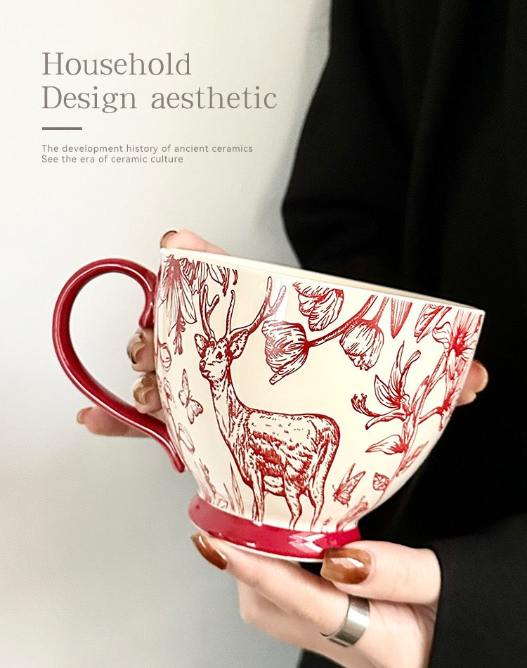 Deer In The Forest mug