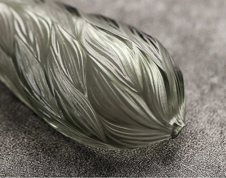 Jade tea scoop