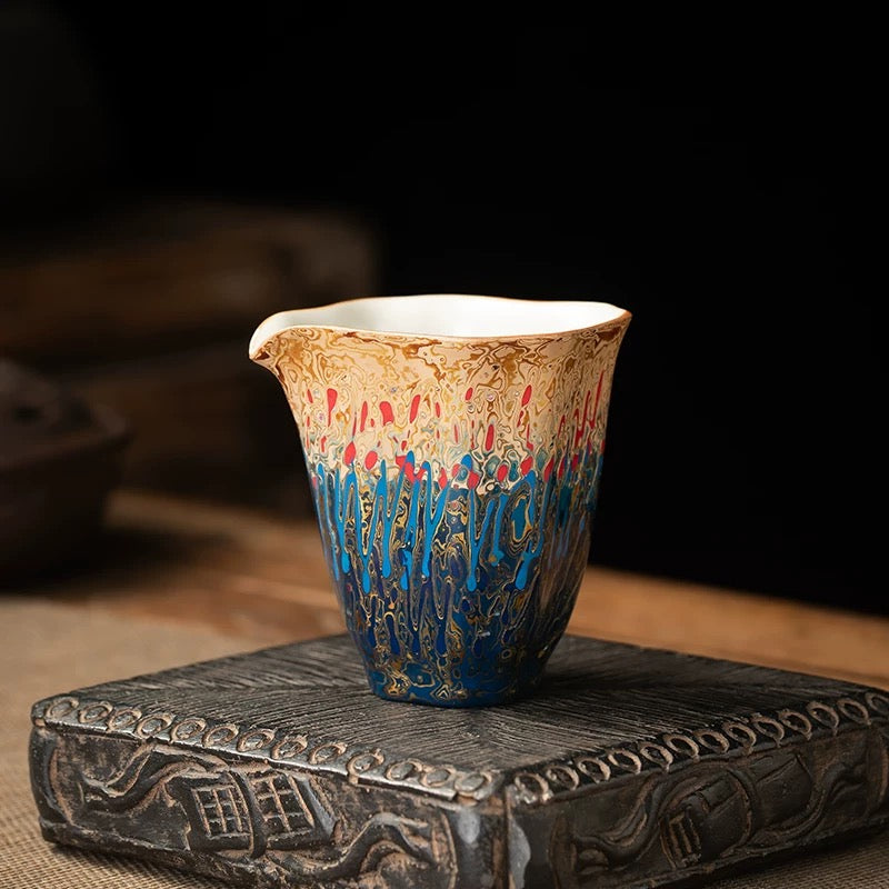 Blue Pattern fair cup