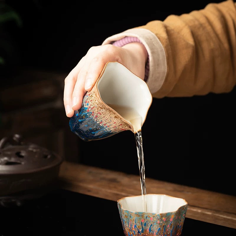 Blue Pattern fair cup