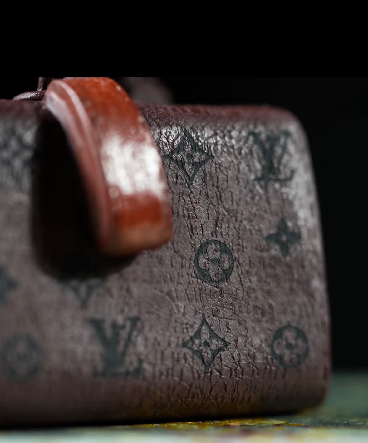 Monogram Pattern teapot