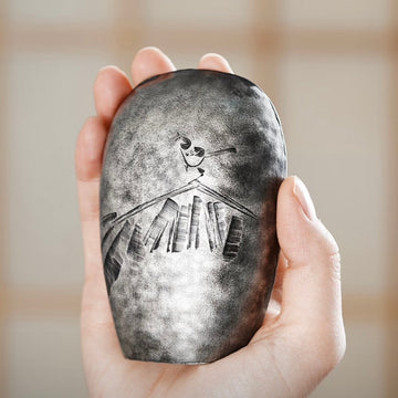 Dragon Pattern tea scoop