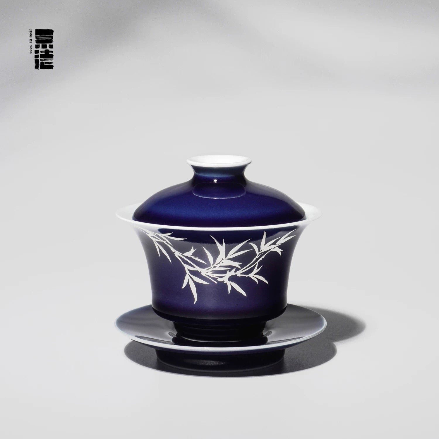 Hand-Painted Blue Glaze gaiwan