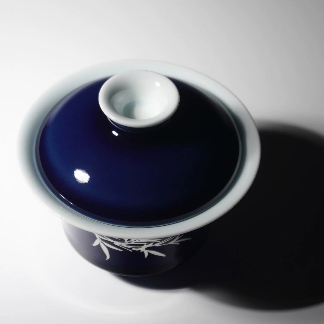 Hand-Painted Blue Glaze gaiwan