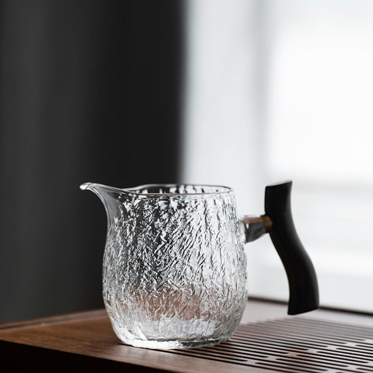 Wooden Handle fair cup