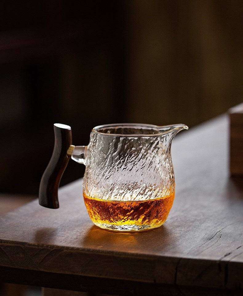 Wooden Handle fair cup