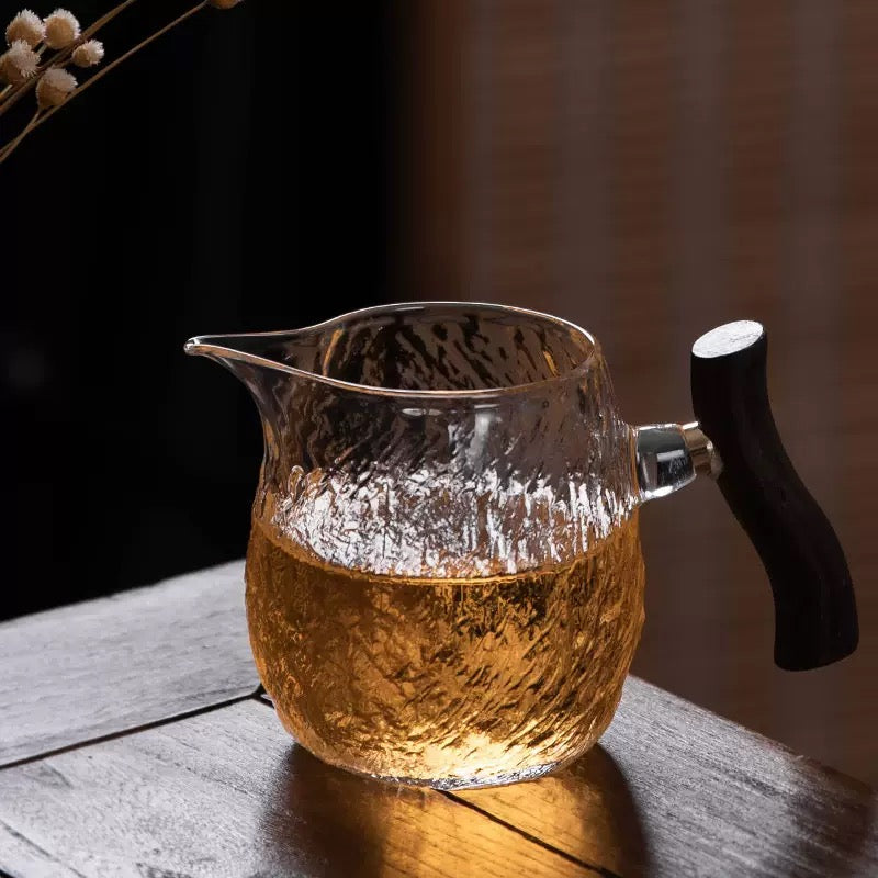Wooden Handle fair cup