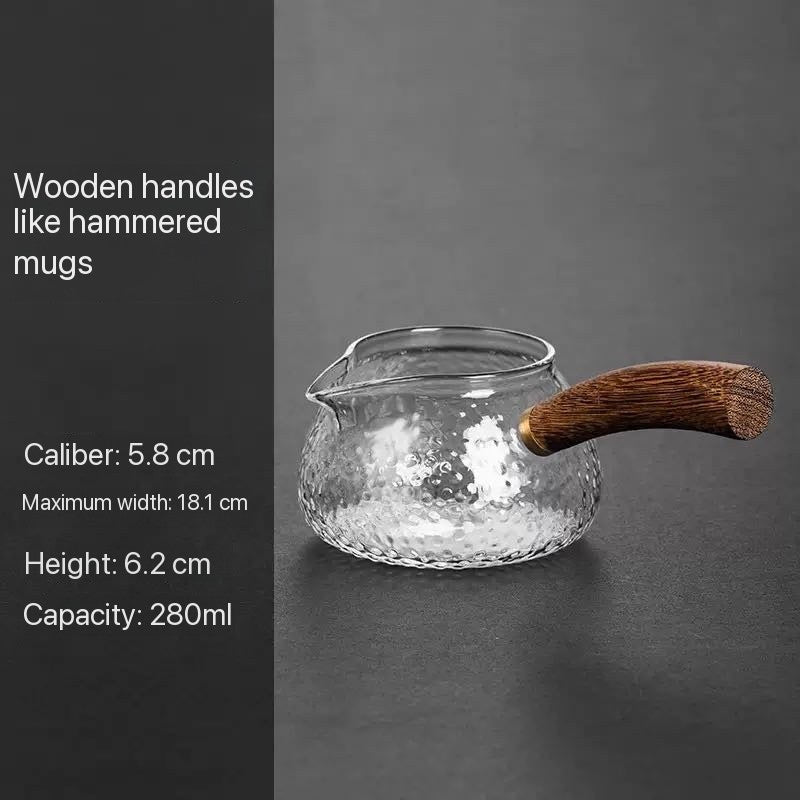 Wooden Handle fair cup