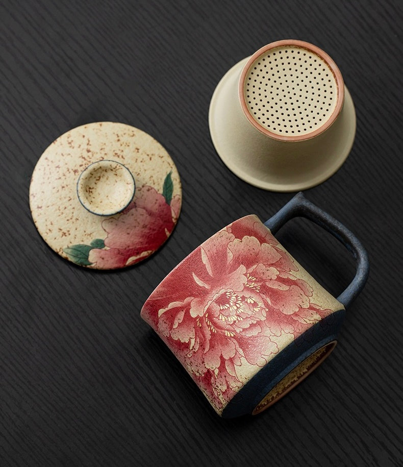 Peony mug