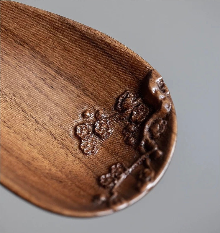 Plum Blossom Wood Carving