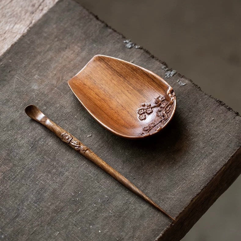 Plum Blossom Wood Carving