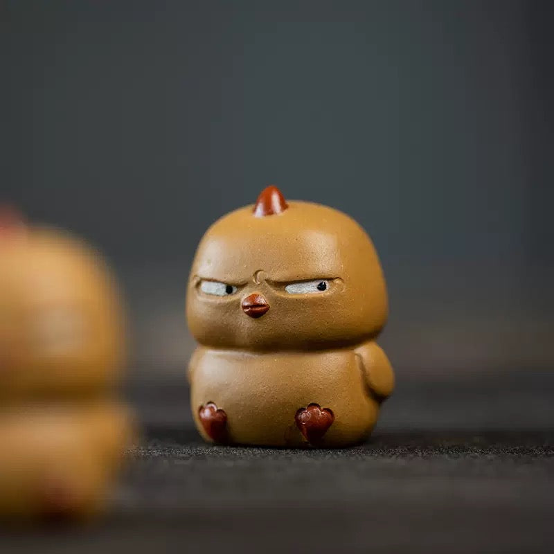 Mini Chicken tea pet
