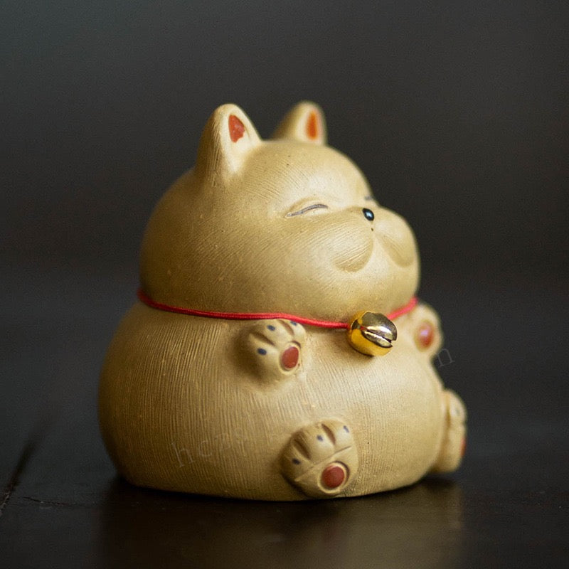 Mini Maneki Neko tea pet