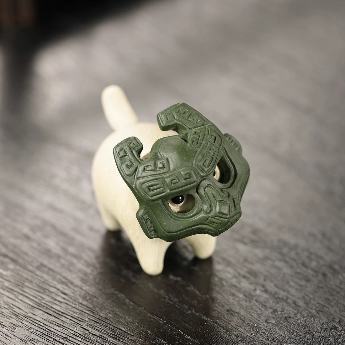 Masked Kitten tea pet