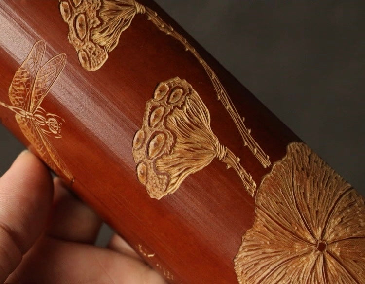 Hand-carved Fine tea scoop