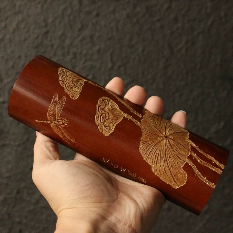 Hand-carved Fine tea scoop