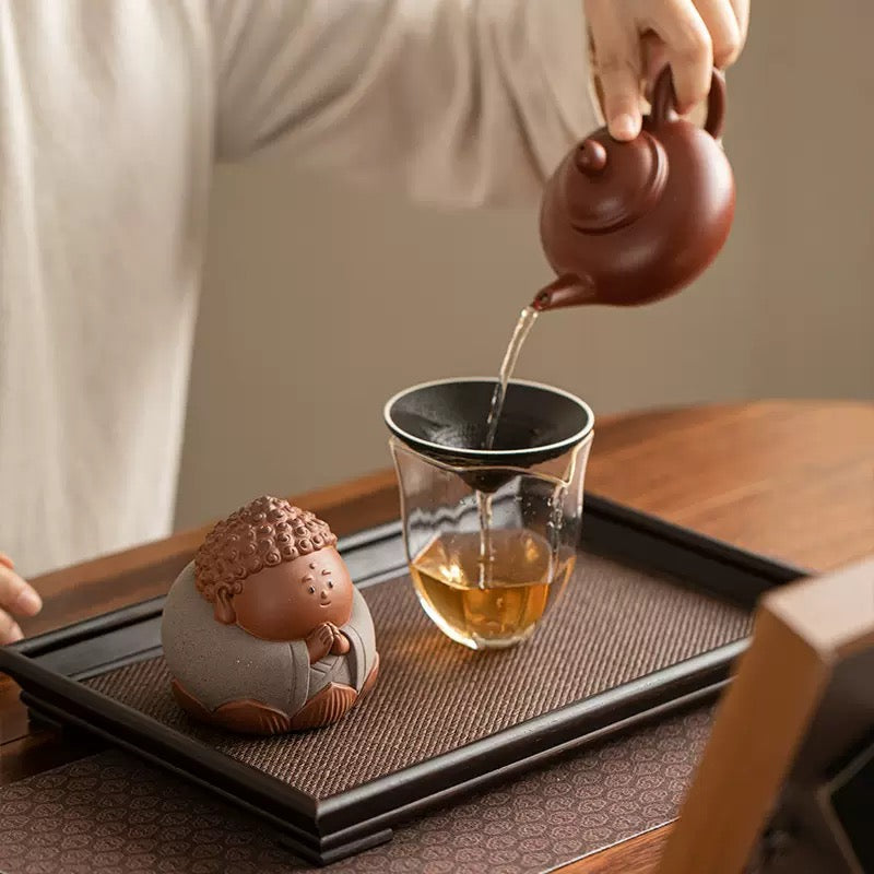 Cute and chubby tea pet