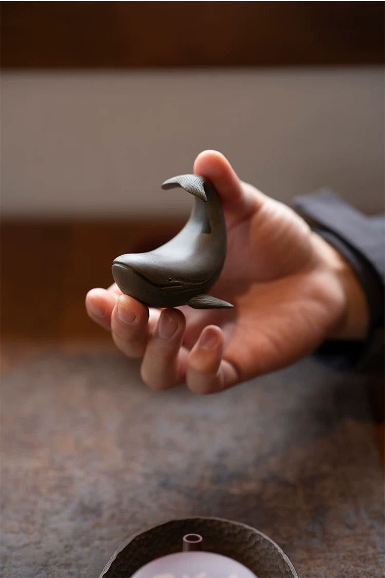 Spouting Whale tea pet