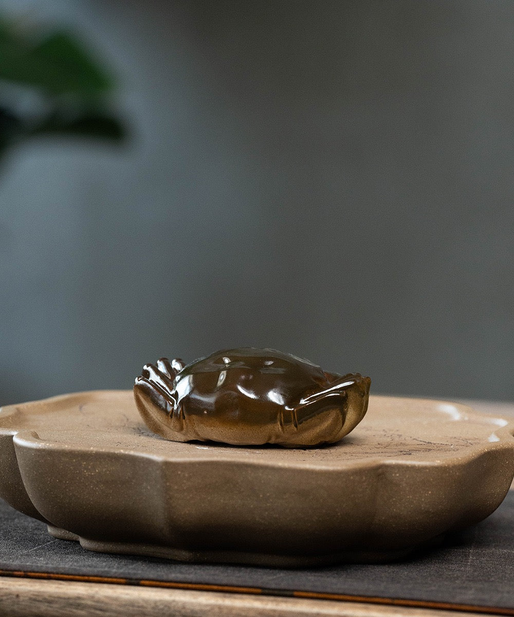 Color-changing Crab tea pet