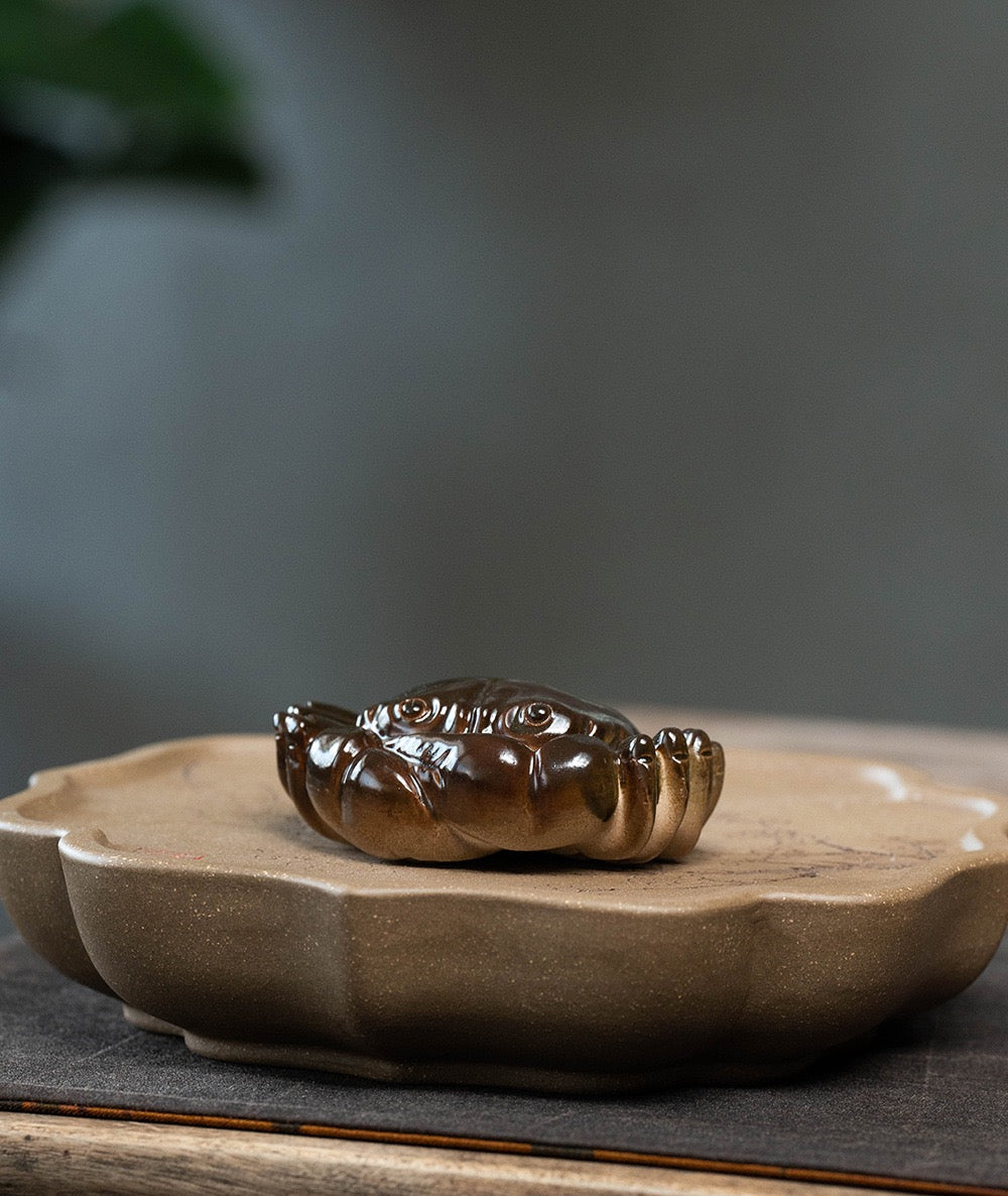 Color-changing Crab tea pet