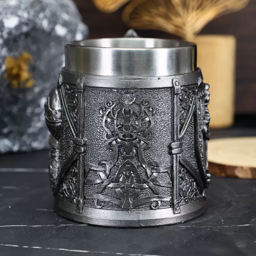Knight mark cup
