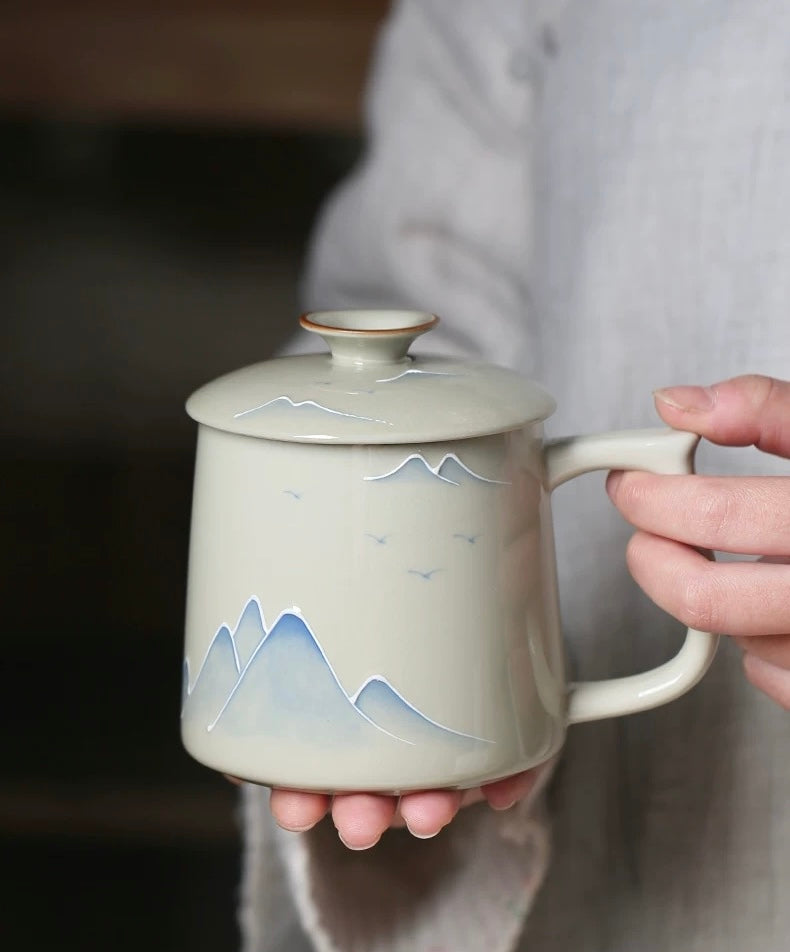 Green Mountains mug