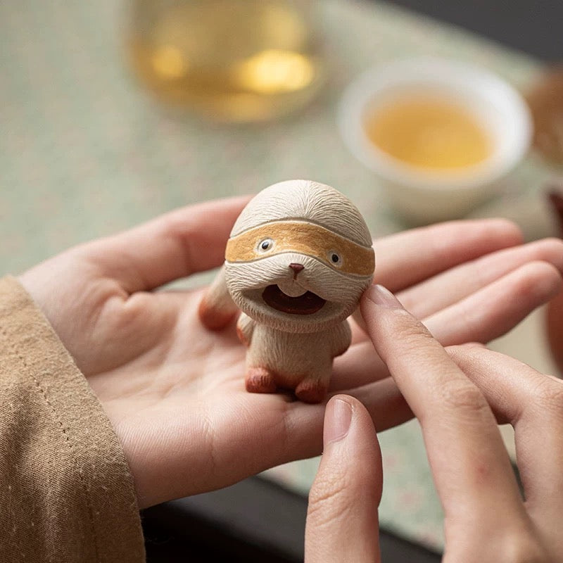 Ninja Rabbit tea pet