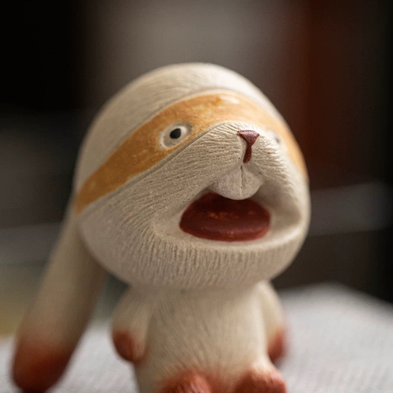 Ninja Rabbit tea pet