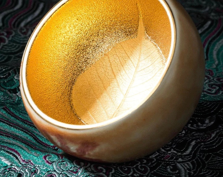 Hand-painted Phoenix teacup