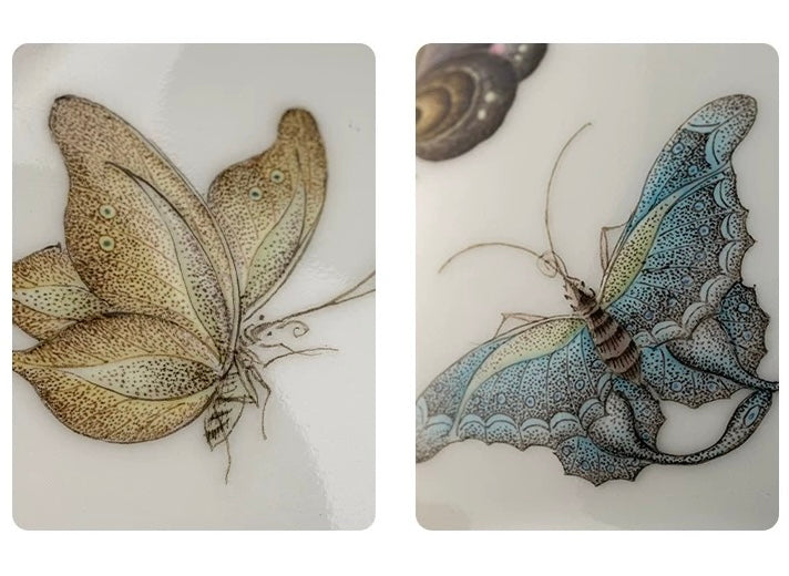 Hand-painted Butterflies gai wan