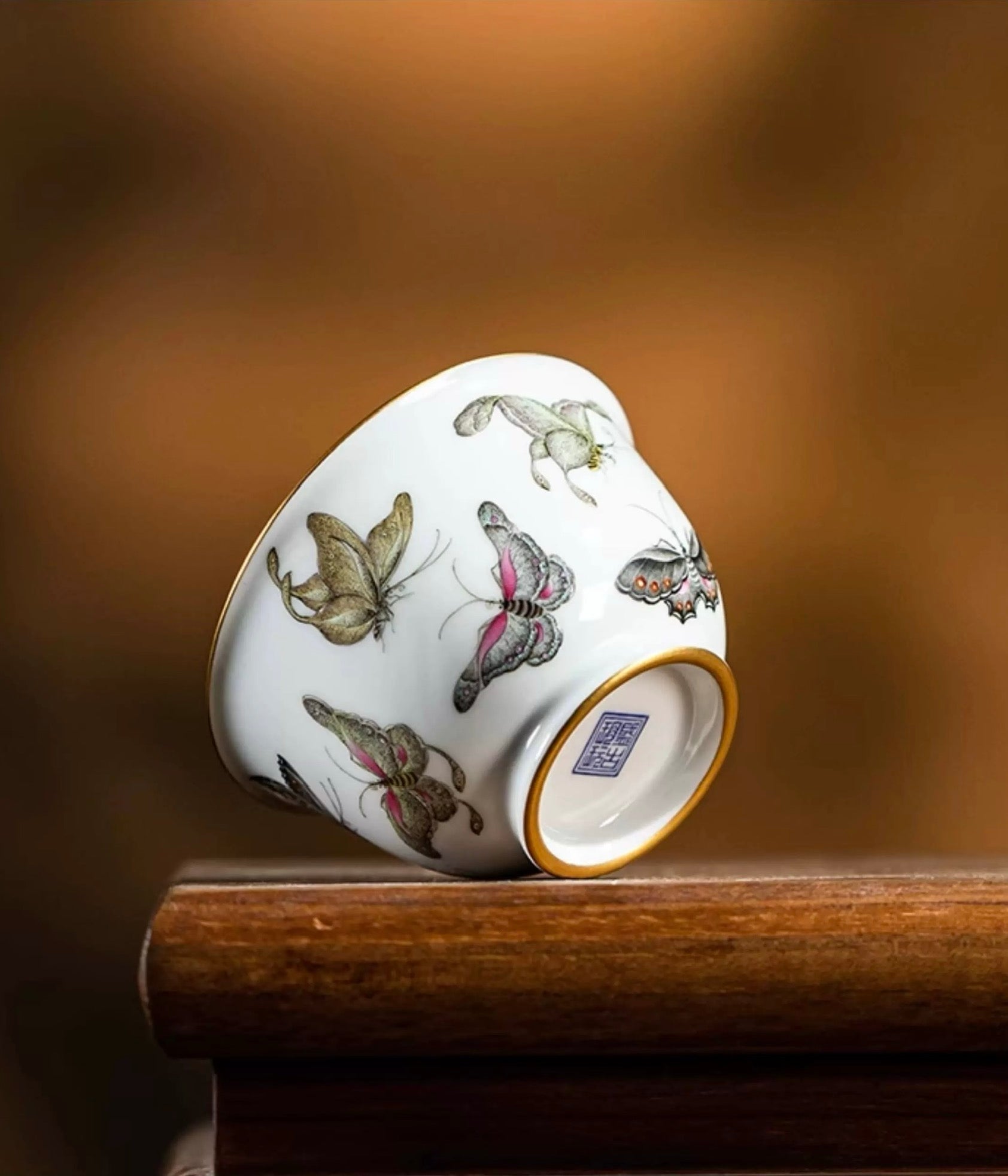 Hand-painted Butterflies gai wan