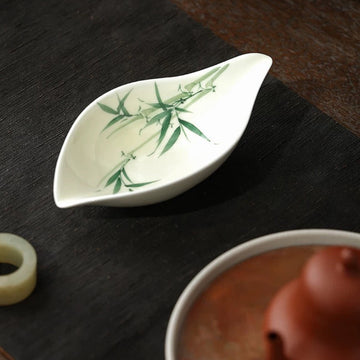 Hand-painted Green Bamboo
